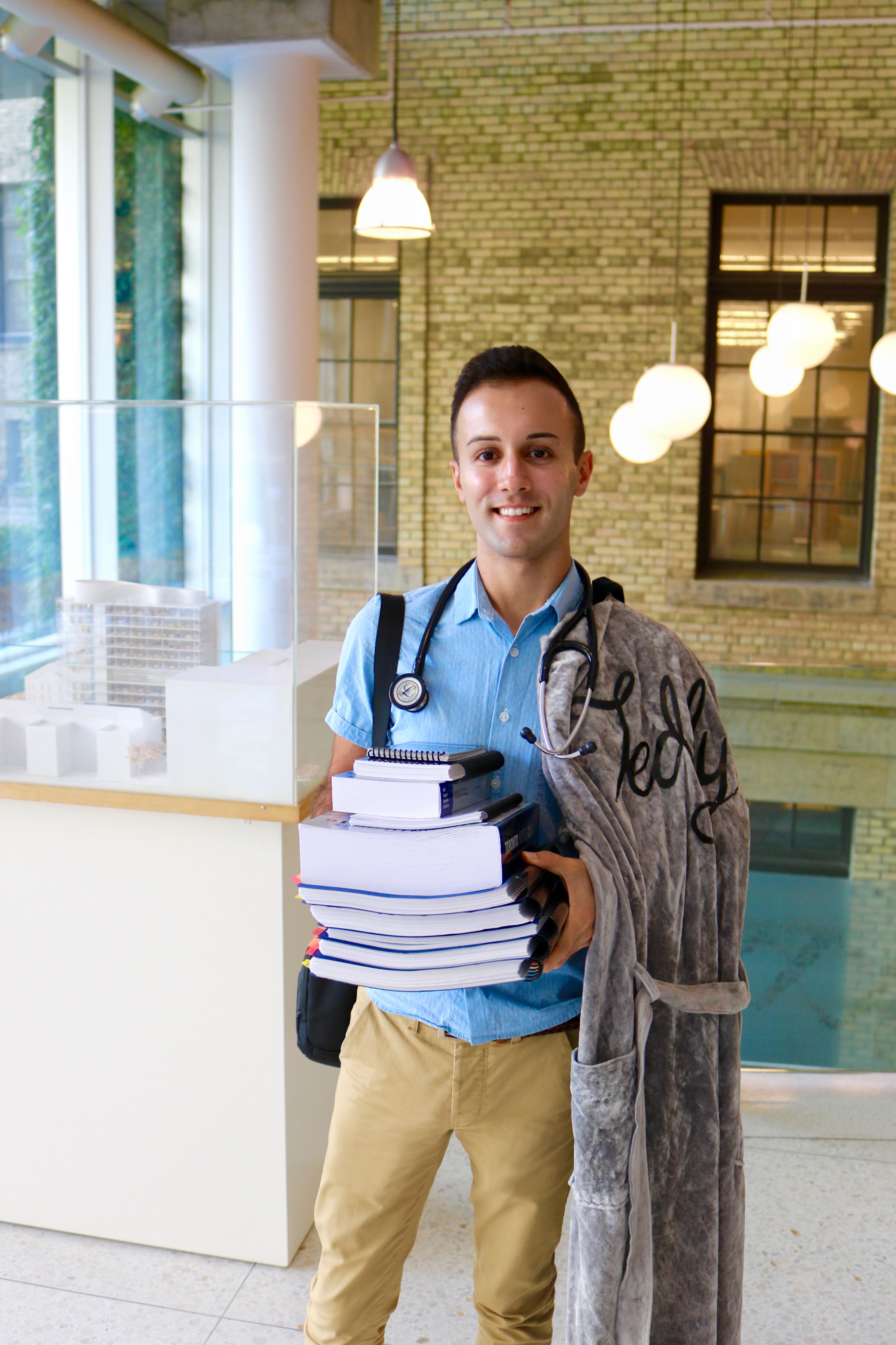 Danny Mansour, 2nd year MD student (1T8) - photo by Rohit Vijh (1T9 MD student)