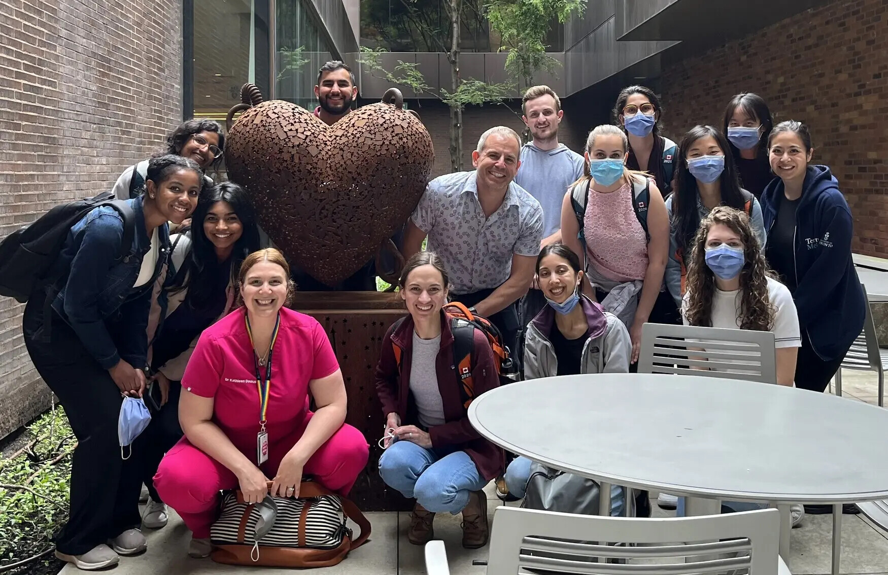 Photo of medical students and faculty involved in the Family Medicine Community Longitudinal Leadership Enrichment Opportunity